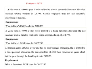 Chap 4 Employment Income PRINCIPLE OF TAXATION | PPTX