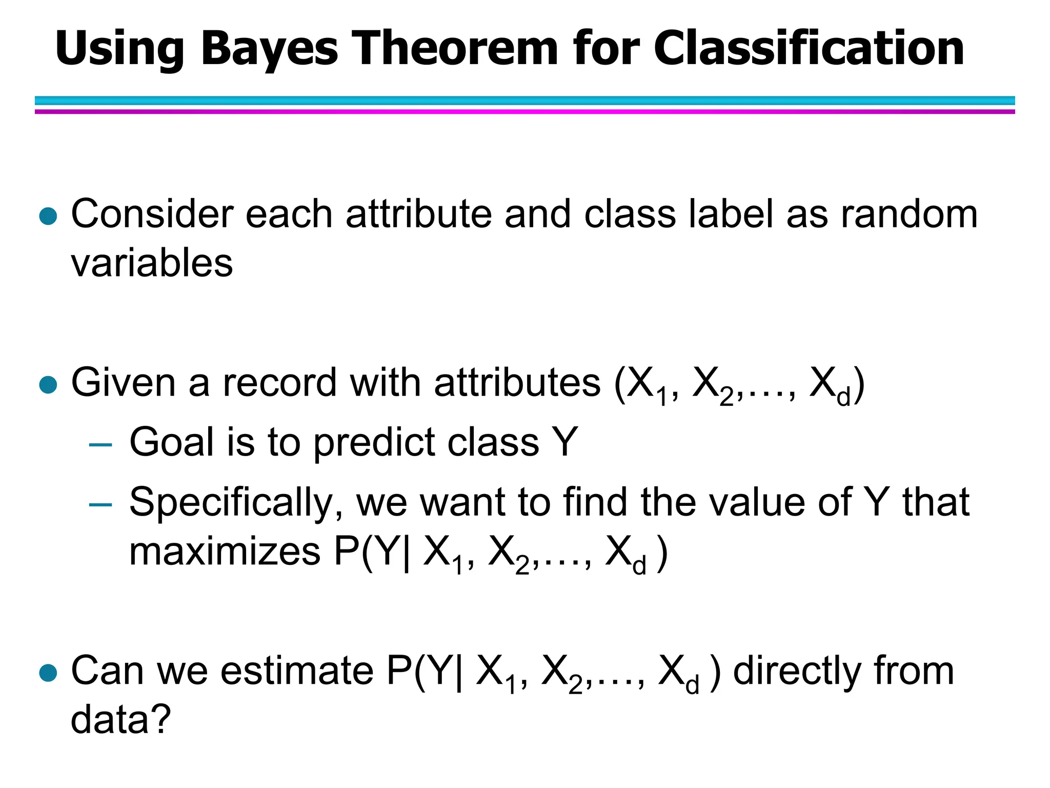 introduction to basic classification methods | PPT