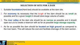 Types of Forces Acting on Gravity Dam | PPTX