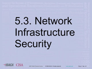 5.3. Network Infrastructure  Security 