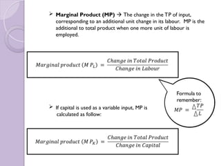 Mpm Formula chap 5 - KFD 2113 Theory of Production.ppt