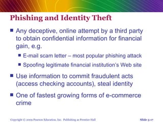 Chap 5   online security and payment systems