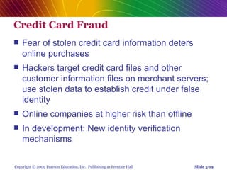 Chap 5   online security and payment systems