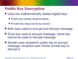 Chap 5   online security and payment systems