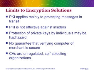 Chap 5   online security and payment systems