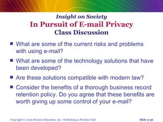 Chap 5   online security and payment systems