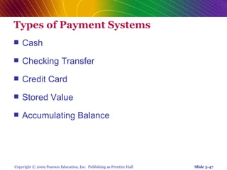Chap 5   online security and payment systems