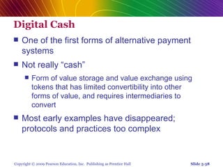 Chap 5   online security and payment systems