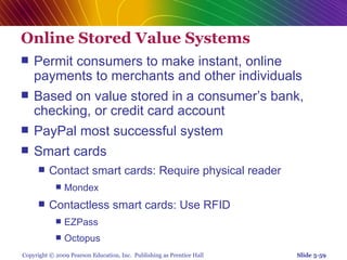 Chap 5   online security and payment systems