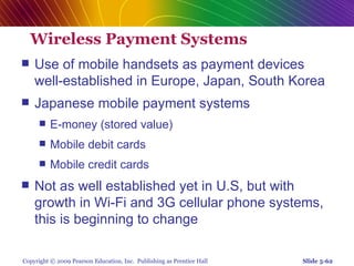 Chap 5   online security and payment systems