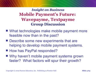 Chap 5   online security and payment systems