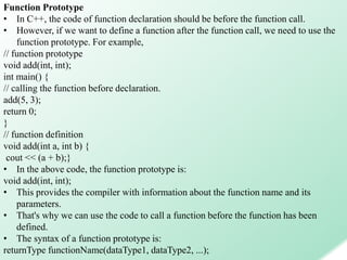 Chap 5 c++ | PPT