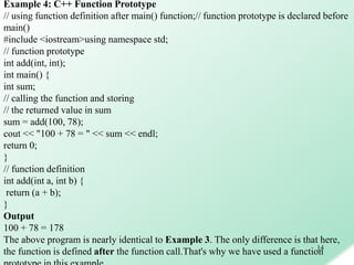 Chap 5 c++ | PPT