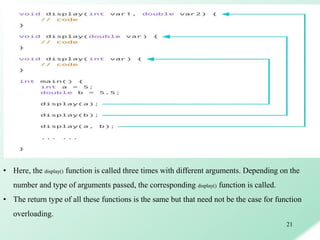 Chap 5 c++ | PPT
