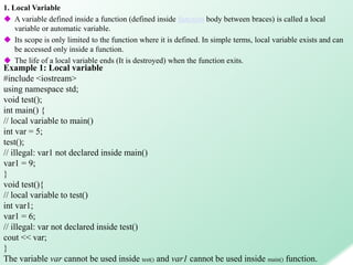 Chap 5 c++ | PPT