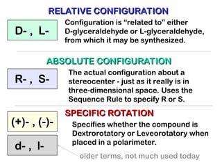 Comprehensive Overview of Carbohydrates and Amino Acids Stereochemistry ...