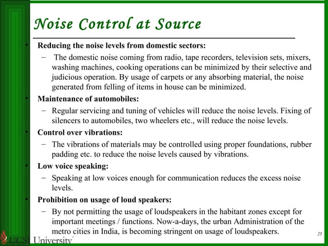 Noise Pollution PPT