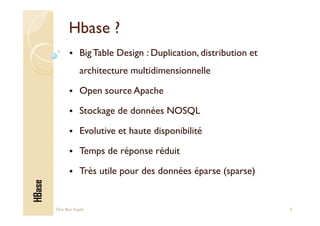 BIG DATA : An introduction to Apache HBase | PDF