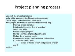 Project Initial Assessment Example Chap 5 project management | PPTX