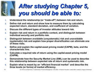 chap 5 risk and return_Financial Management.ppt