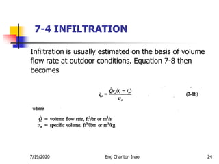 Chap5 space heat load calculations | PDF