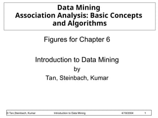 association analysis:Basic Concepts and algorithms | PPT