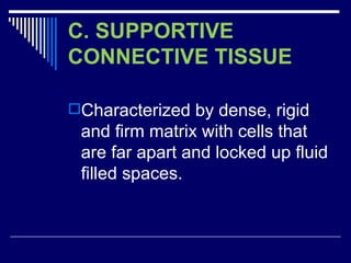 Chap 6 & 11  connective & skeletal