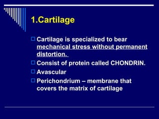 Chap 6 & 11  connective & skeletal