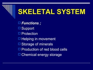 Chap 6 & 11  connective & skeletal