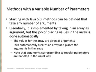 Chapter 6 Absolute Java | PPTX
