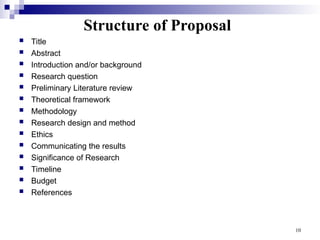 Chapter Six Proposal writing power point presentation | PPT