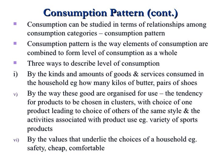 Consumption Pattern And Expenditure Adorable Consumption Patterns Consumption Pattern And Expenditure Adorable Consumption Patterns