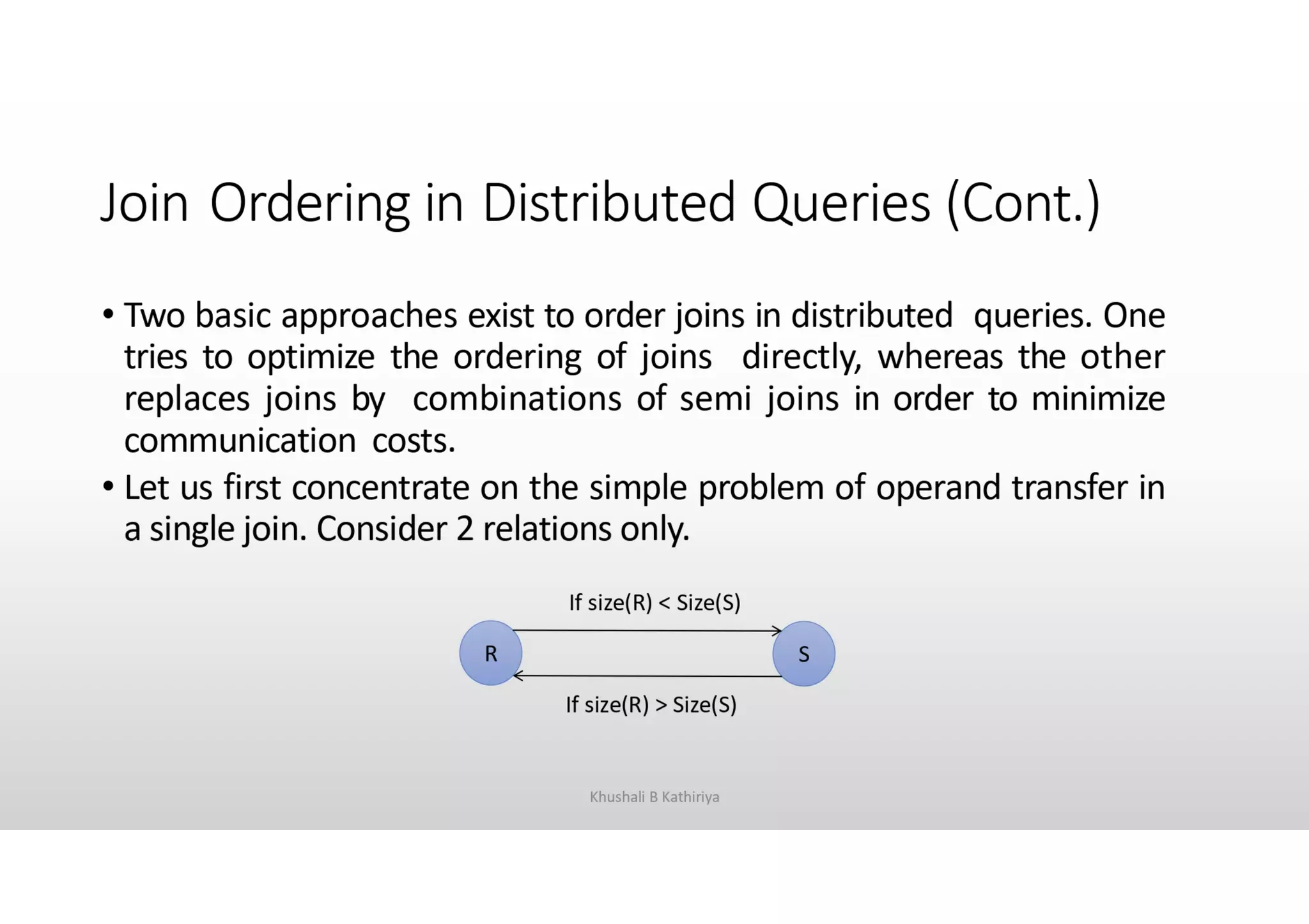 DDBMS_ Chap 7 Optimization of Distributed Queries | PDF