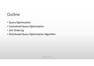 DDBMS_ Chap 7 Optimization of Distributed Queries | PDF