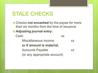 Chap 7 cash and cash equivalents | PPT