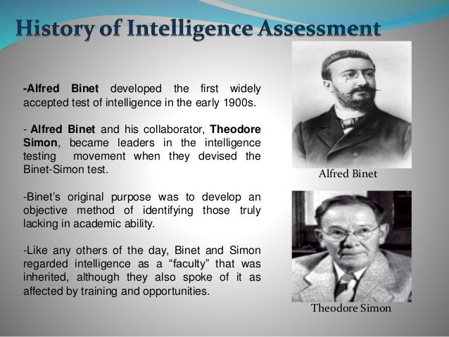 Chap 7 assessment of intelligence