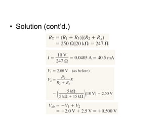 • Solution (cont’d.)
 