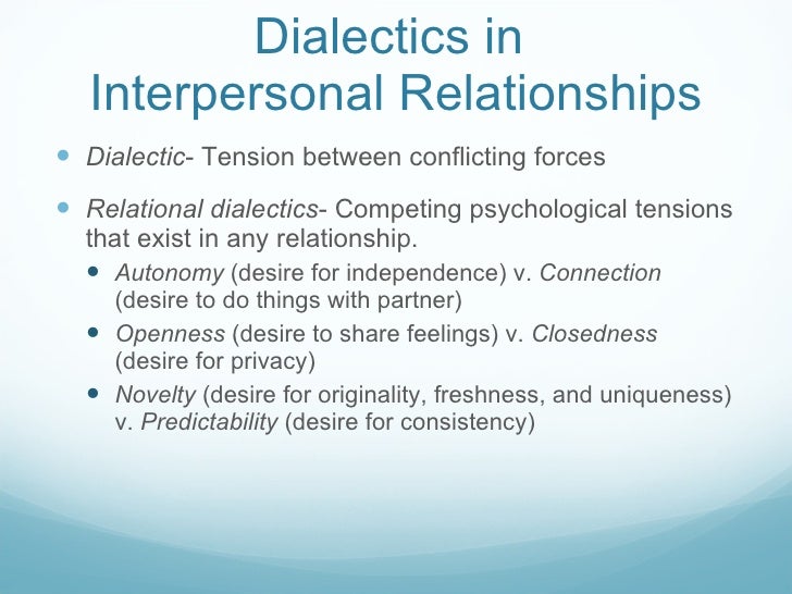 Chap7 Understanding Interpersonal Relationships