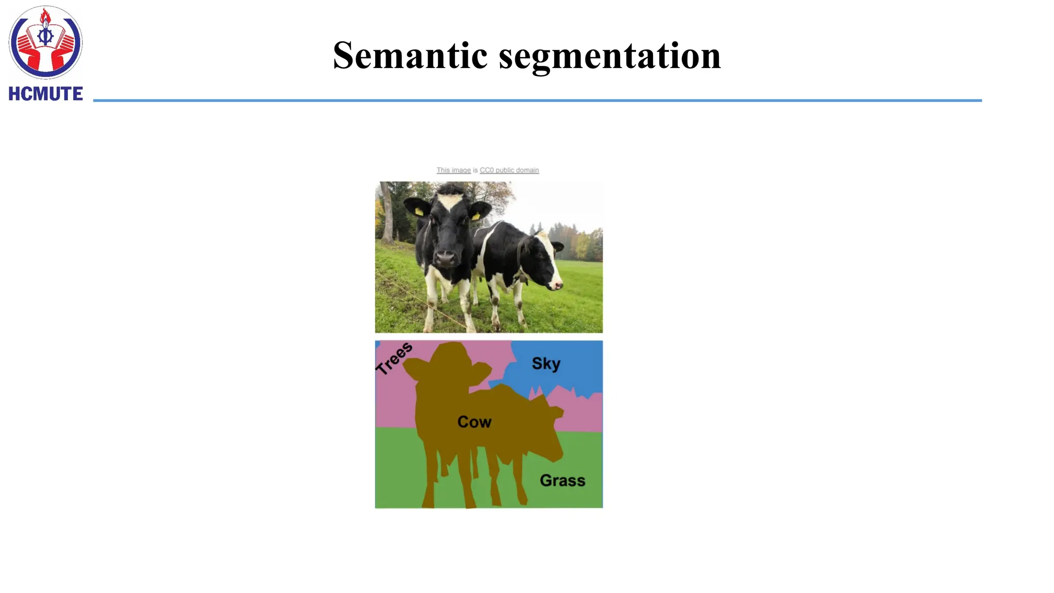 Semantic segmentation
 