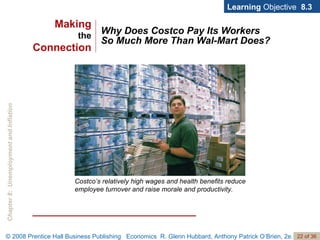 Why Does Costco Pay Its Workers  So Much More Than Wal-Mart Does? Learning  Objective  8.3 Costco’s relatively high wages and health benefits reduce employee turnover and raise morale and productivity. Making the Connection 