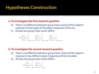 Two-factor Mixed MANOVA with SPSS | PPTX