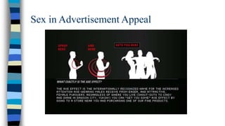 Sex in Advertisement Appeal

 