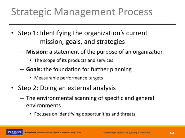 Chap # 9 Strategic Planning.ppt | Business Administration | Business