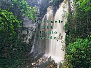 Cachoeira do  Canto Verde   
