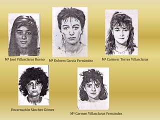 María V. Triviño AgudoAdoración González SánchezRosaluz Ruiz VillenaMª Mar España MereloPaula Bickerstaff