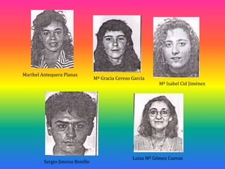 Sebastián Martín PlateroMª Luz RaneraAlechiguerraAntonio Guerrero MartínMª Angeles Villena MoyanoNatalia Balsera Muñoz