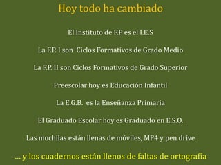 INSTITUTO DE F.P. “EL CHAPARIL  89/90    4º A