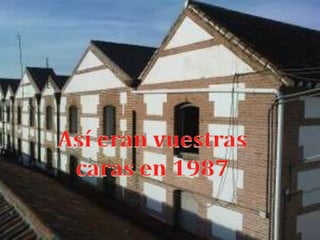  Aún no había cafetería 