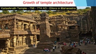 Growth of temple architecture
 