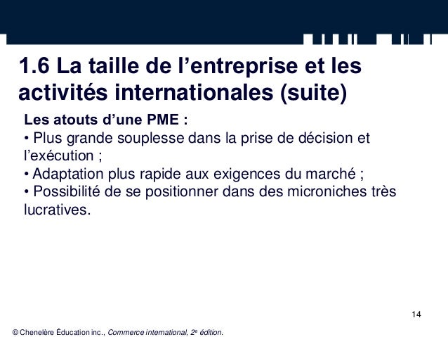 Pourquoi et comment faire du commerce international